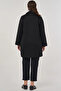 Embossed Pattern Jacket Black - 5