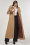 Shomize Collar Overcoat Beige - 2