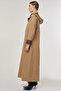 Shomize Collar Overcoat Beige - 5