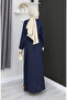 Şile Bezi Dress 3840-02 Navy Blue - 6