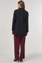 Button Detailed Blazer Jacket Black - 5