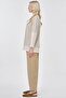 Stripe Pattern Cotton Pack Sweatshirt Light Gray - 4