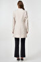 Single Button Blazer Jacket Light Gray - 5