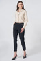Pocket Detailed Basic Fabric Trousers Black - 2