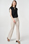 Basic Spanish Flare Pants Light Gray