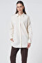 Shirt Collar Basic Poplin Tunic Ecru