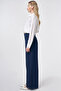 Wide Leg Denim Trousers Silicone Enzyme Wash - 3