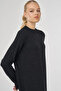 Reglan Sleeve Knitwear Dress Black - 6