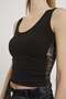 Lace Back Body Suit with Cup Detail - 5
