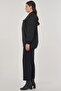 Bomber Jacket with Flap Pockets Black - 4