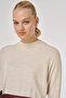 Reglan Sleeve Knitwear Dress Cream - 6