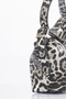 Leopard Pattern Shoulder Bag Black - 5