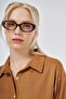 Linen Viscose Long Tunic Tan - 6