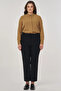High Waist Wide Leg Trousers Black - 2