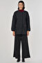 Patch Pocket Embossed Pattern Jacket Black - 2