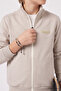 طقم بدلة رياضية للأولاد من Standard Fit Basic Dik Yaka Jogger باللون البيج - 11327 - 2