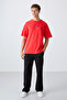 Fiesta Cotton Thick Soft Textured Oversize Fit Printed Men's T-Shirt - 88325 - 3