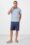 Parlament Standard Fit Woven Lightweight Flexible Chino Men's Shorts - 81293 - 4