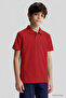 Fiesta Polo Yaka Standard Fit Basic Unisex Kids T-Shirt - 11330 - 2