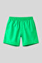 Neon Green Quick Dry Standard Fit Men's Swim Shorts - 81237 - 2