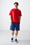 Fiesta Cotton Thick Soft Textured Oversize Fit Printed Men's T-Shirt - 88373 - 3