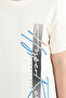 Ecru Text Printed O Neck Standard Fit Boy's T-Shirt - 11119 - 3