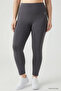 Slim Fit 2-Pack Indigo-Dark Gray Plus Size Women's Leggings - 94650 - 4
