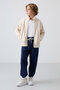 Standard Fit 2-Pack Black-Beige Boys' Fleece Sweatshirt - 11223 - 4