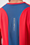 Red Breathable Textured Slim Fit Standard Fit Men's Performance T-Shirt - 88387 - 6