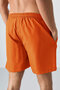 Neon Orange Quick-Dry Standard Fit Men's Swim Shorts - 81237 - 6