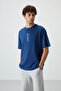 Parlament 100% Cotton Thick Soft Textured Oversize Fit Printed Men's T-Shirt - 88360 - 4