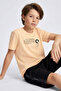 Melon Inside Print Detailed O-Neck Standard Fit Boys' T-Shirt - 11145
