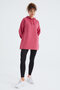 Comfortable Fit Hooded 2-Pack Wild Rose-Sea Green Women's Tunic Sweatshirt - 97242 - 5