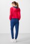 Viva Red-Parlament Hooded Zippered Standard Fit Women's Tracksuit Set - 95328 - 8