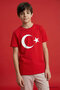 Red Moon Star Printed Unisex Kids T-Shirt - 11333 - 2