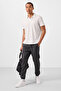 Anthracite Standard Fit Woven Light Flexible Chino Men's Trousers - 82176