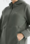 Çağla Hooded Zippered Comfortable Fit Women's Fleece Sweatshirt - 97233 - 5