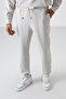 Stone Cotton Thick Soft Textured Comfort Fit Embroidered Men's Tracksuit Set - 85255 - 3