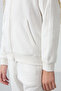 Ecru Cotton Soft Textured Standard Fit Embroidered Girls' Tracksuit Set - 75148 - 6