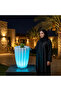 مركن زرع مودرن مع إضاءة RGB مقاس وسط 57 × 41 سم بلاستيك LLDPE سعة 25 لتر - 7
