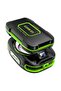 Mobile Gaming Cooling Fan, ICE Maker Cooler, RGB LED Light, 3000mAh External Battery, Temperature Display, Phone Game Cooler, Live Streaming Radiator, Black/Green