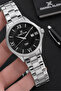Calendar Steel Band 30 Mt Water Resistant Men's Wrist Watch - 2