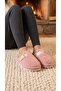 Women's Powder Fluffy Furry House Slippers 3 cm Byndskl03 - 3