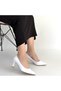 White Women's Heeled Shoes - 4