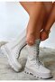 Women's Beige Lace-up Boots - 3