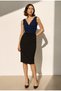 Elegant Double-Breasted Above Glitter Midi Dress