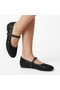 Black Beaded Tulle Women's Ballerinas - 4