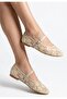 Beige Tulle Ballerinas