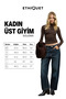 Solema women's crew neck ruched slim fit dark brown blouse - 7
