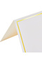 50pcs 50pcs Gold Foil Table Card Wedding Name Guest Card, Seat Name Card - 3